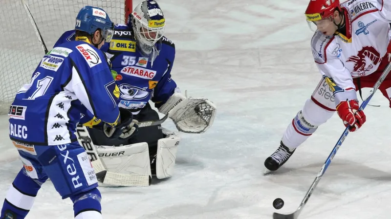 Utkání Třinec - Brno