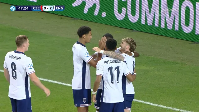 Gól v utkání Česko – Anglie: 0:2 – Rowe (48. min.)