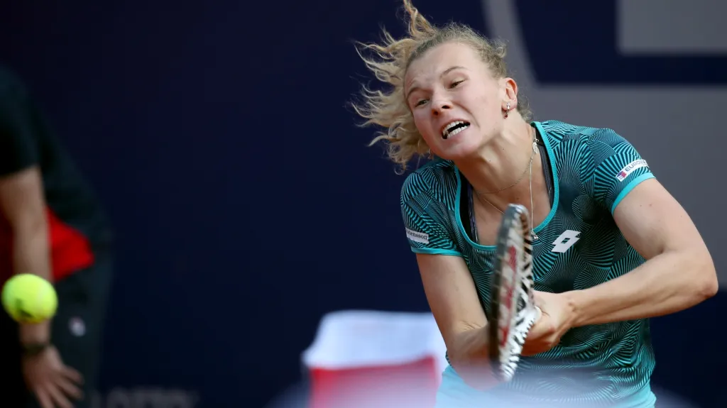 Kateřina Siniaková na turnaji v Norimberku