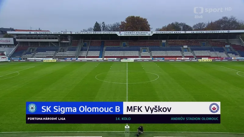 Sestřih a ohlasy utkání Sigma Olomouc B - Vyškov