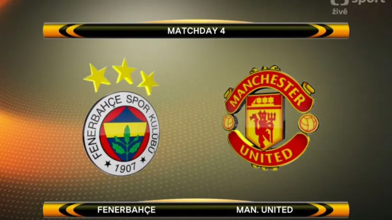 Sestřih utkání Fenerbahce - Manchester United