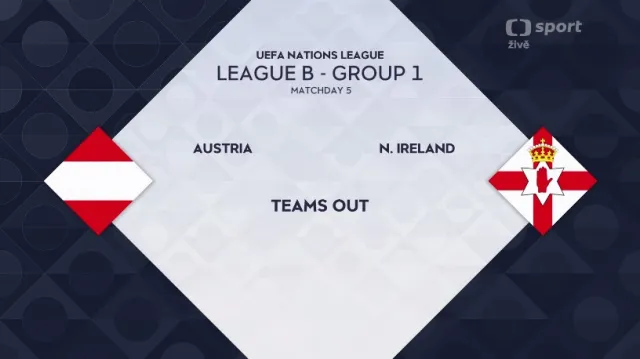 Sestřih utkání Rakousko - Severní Irsko