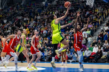 Maite Cazorlaová z USK Praha v akci