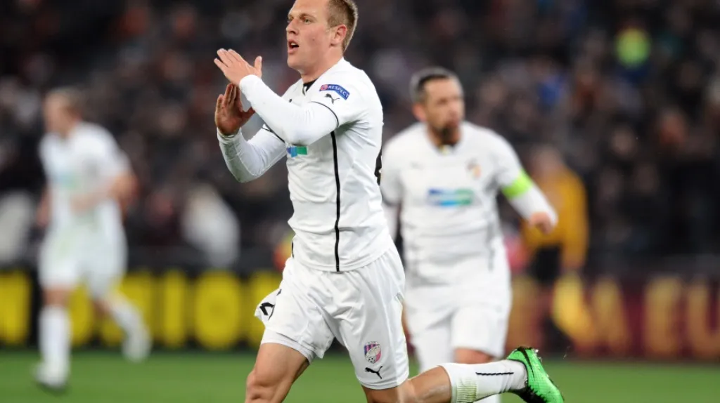 Daniel Kolář vstřelil gól do sítě Šachtaru Doněck