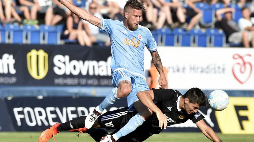 Utkání Zlín - Slovan Bratislava