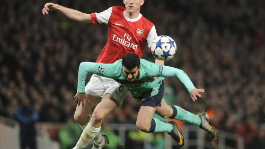 Utkání Arsenal - Barcelona