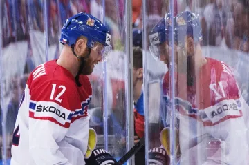 Zklamaný Jiří Novotný po porážce s USA