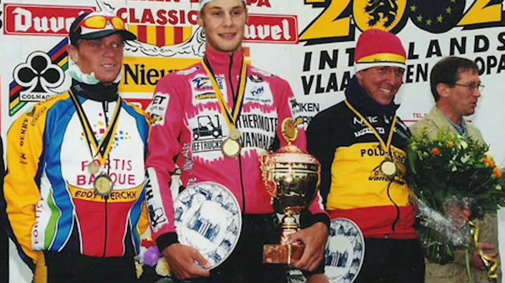 Tom Boonen ještě jako amatérský závodník