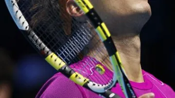 Zklamaný Rafael Nadal