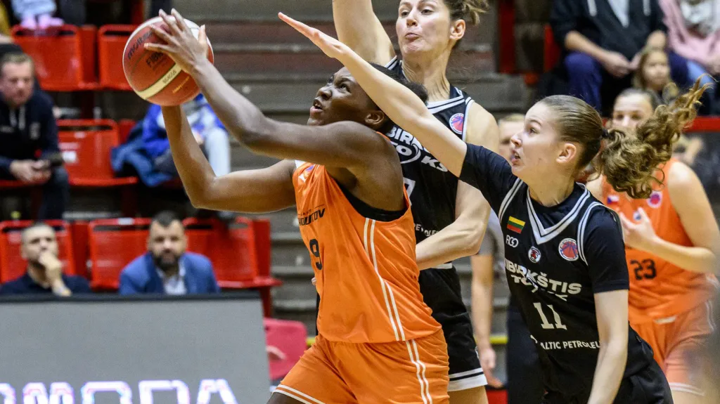 Utkání BK Levhartice Chomutov – Kibirkštis Vilnius