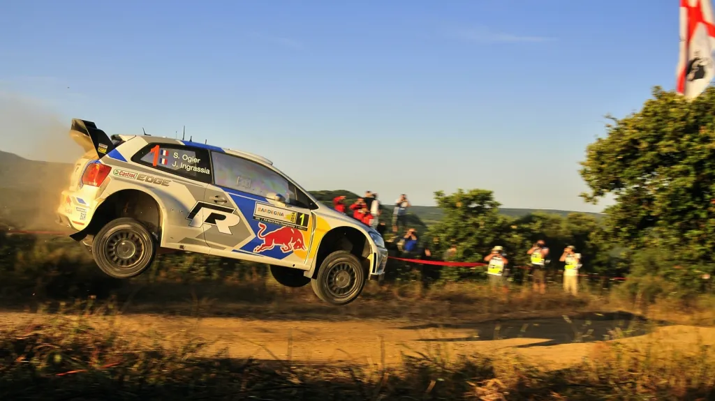 Sébastien Ogier během Italské rallye
