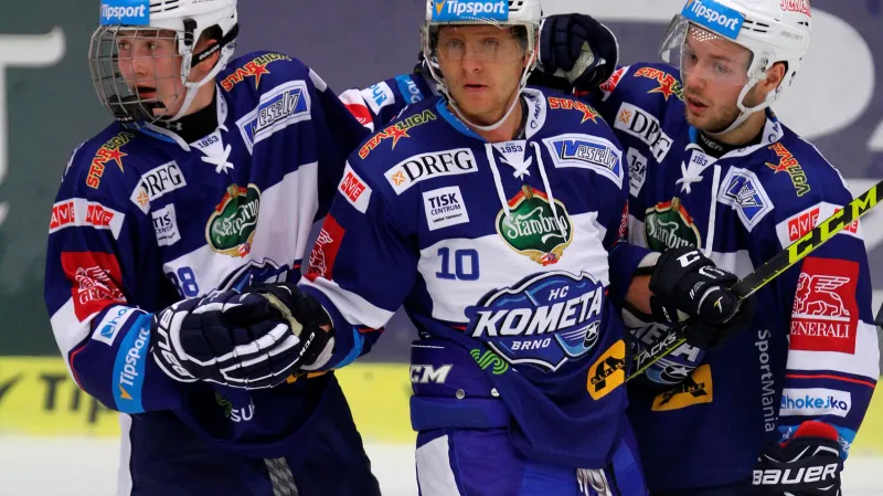 Hokejisté Komety Brno