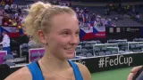 Siniaková: Výhra a skvělá atmosféra. Tenhle zápas si budu pamatovat