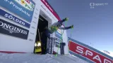 Jízda Federicy Brignoneové v 1. kole obřího slalomu SP v Söldenu