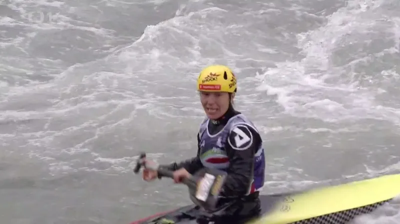 Fišerová potřetí získala stříbro na ME ve vodním slalomu