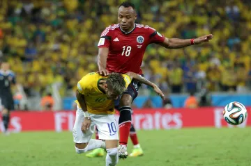 Zákrok Zúňigy na Neymara