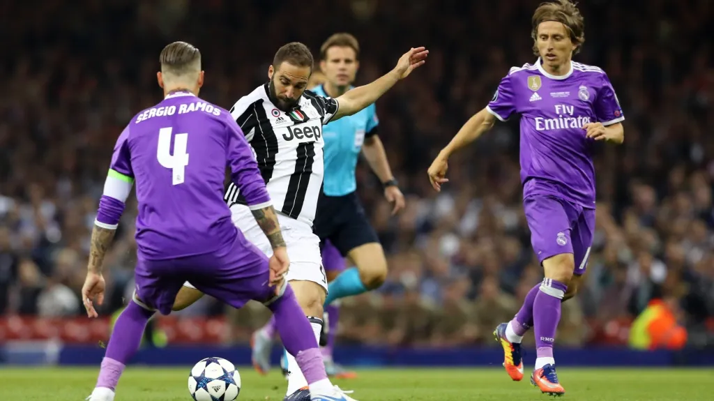 Utkání Juventus - Real Madrid