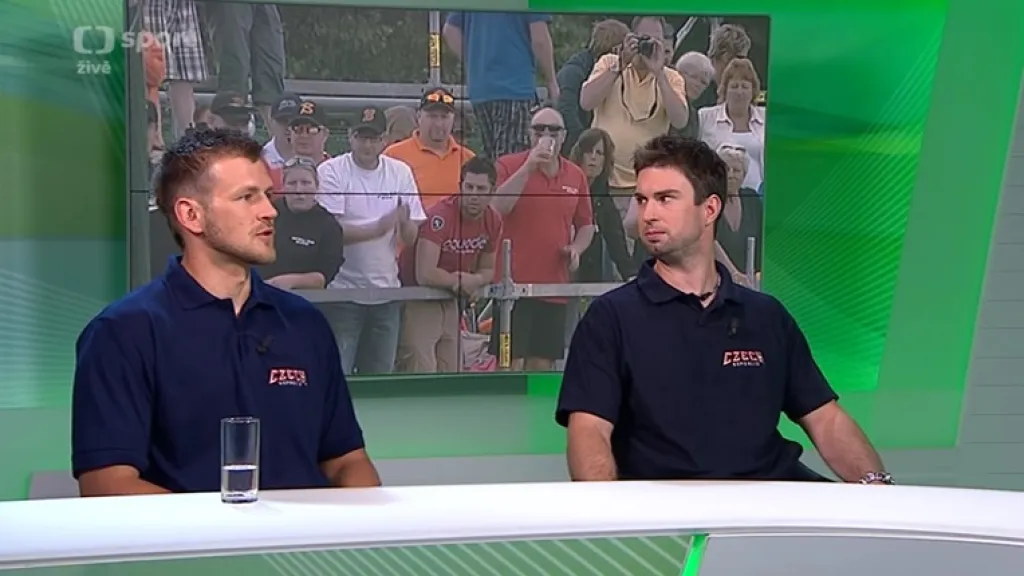 Hosté SZ: Softballisté Jonáš Mach a Karel Kadečka