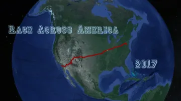 Trasa Race Across America 2017