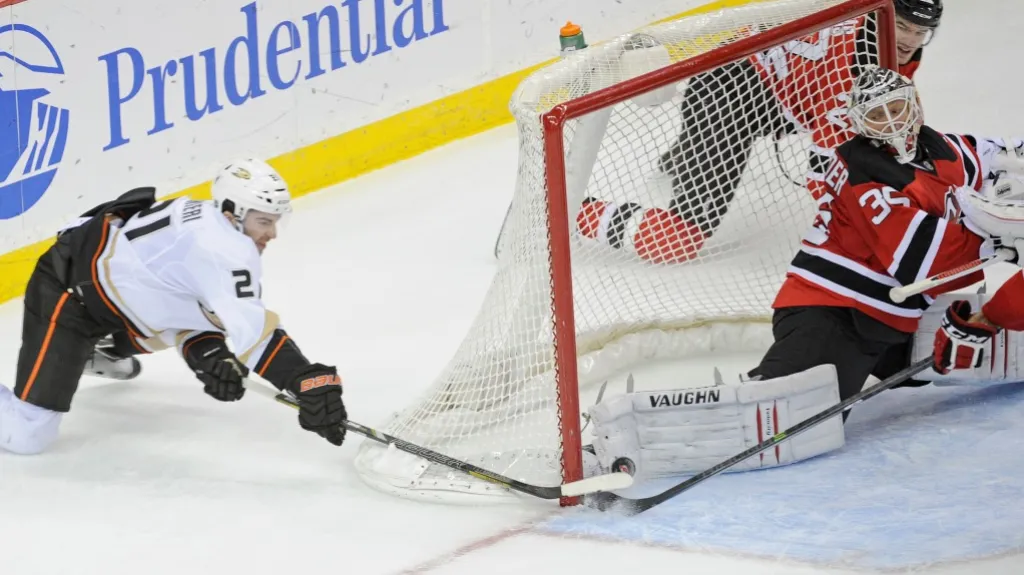 Utkání New Jersey - Anaheim