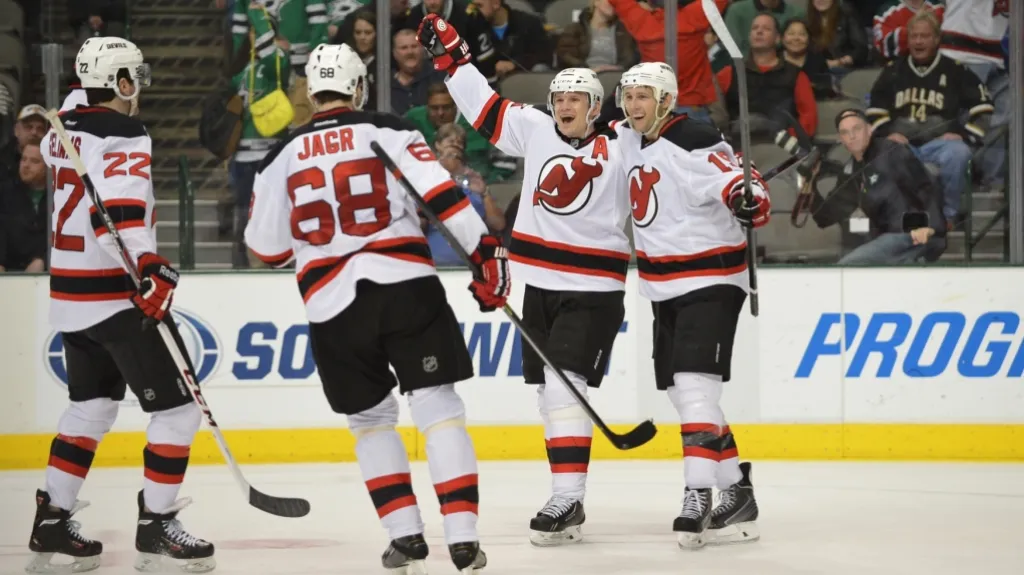 Radost hráčů New Jersey