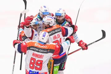 Radost pardubických hokejistů