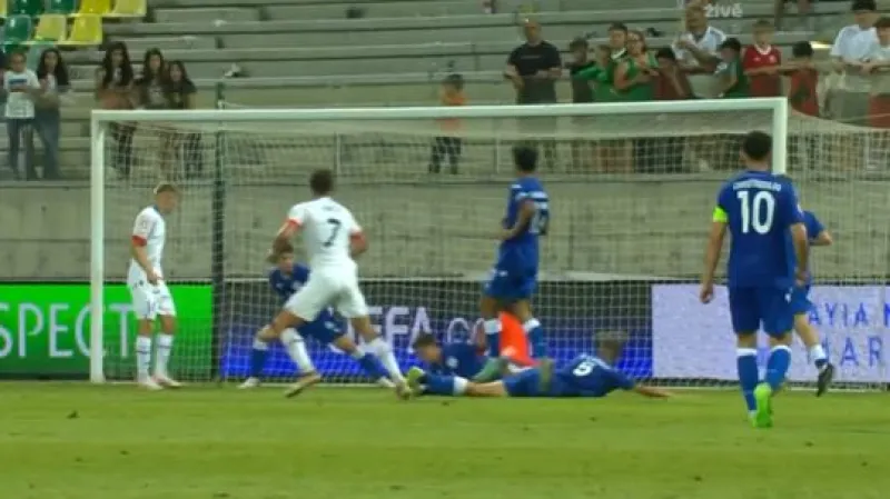 Sestřih utkání ME u17  Kypr – Česko