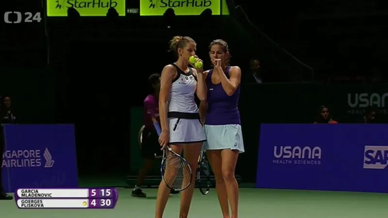 Sestřih utkání Plíšková/Görgesová - Garciaová/Mladenovicová