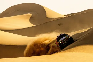 Martin Prokop na trati Rallye Dakar