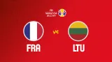 Sestřih utkání Francie – Litva