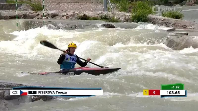 Finálová jízda Fišerové na ME v Tacenu