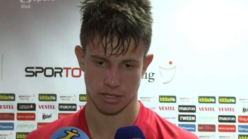 Hložek: Byl to vyrovnaný zápas do poslední minuty. Škoda, že tam ještě něco nepadlo