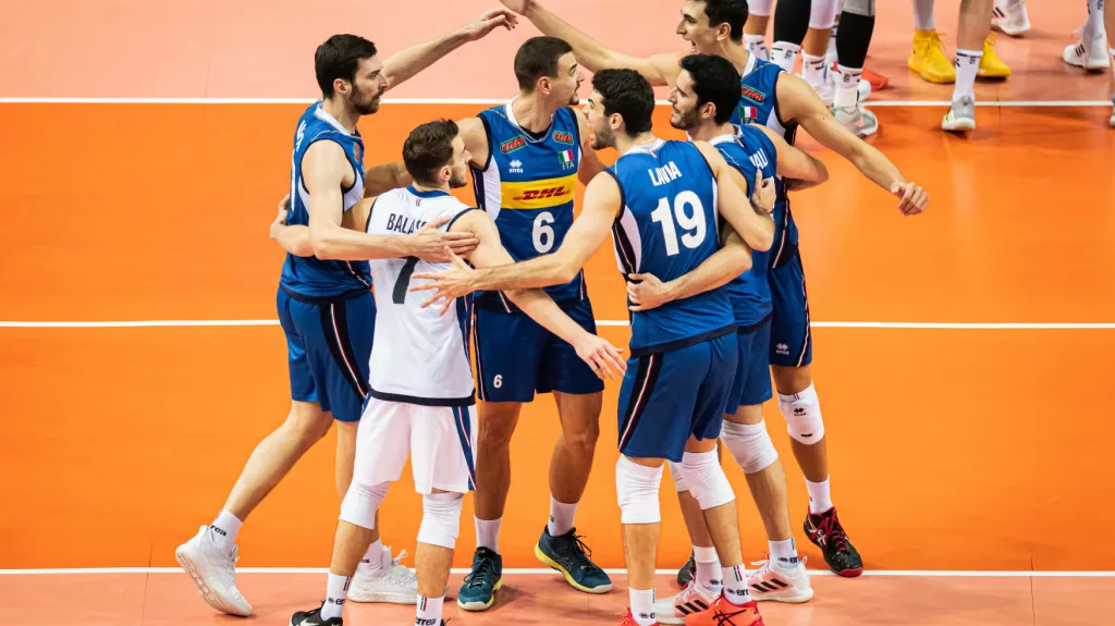 Radost italských volejbalistů