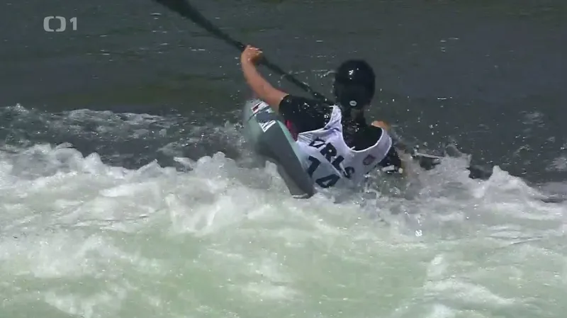 Vojtová byla pátá mezi kajakářkami na SP v Tacenu