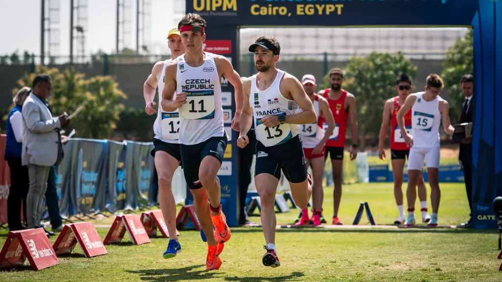 Moderní pětibojař Matěj Lukeš