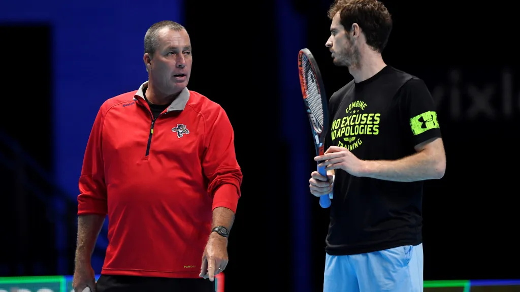 Andy Murray s trenérem Ivanem Lendlem