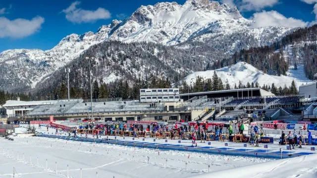 Nová servisní budova, střelnice a další. Areál v Hochfilzenu prošel velkými změnami