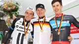 Degenkolb a Greipel na pódiu německého mistrovství
