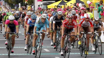 Finiš čtvrté etapy závodu Kolem Polska