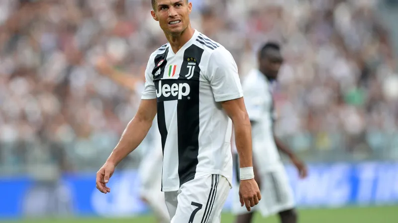 Cristiano Ronaldo v dresu Juventusu