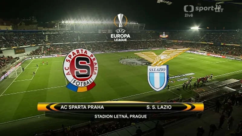 Sestřih utkání Sparta - Lazio