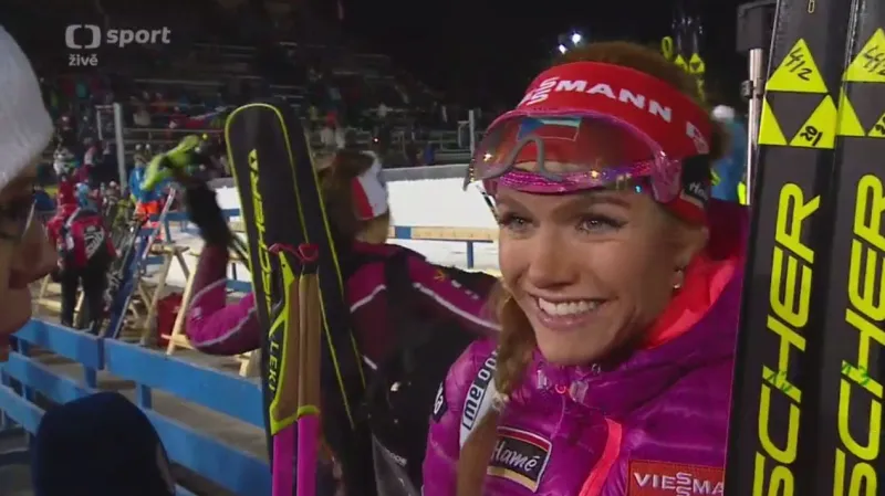 Koukalová: Včera se mi běželo lépe, ale špatné to nebylo