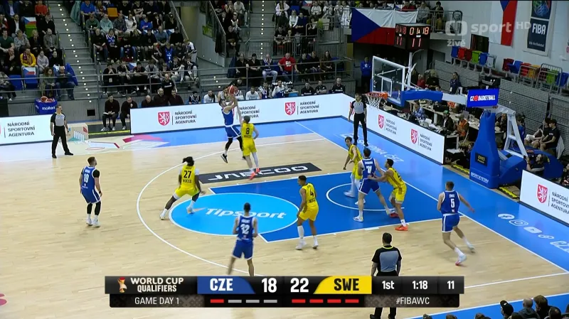 Nástup Tomáše Kyzlinka do utkání se Švédskem