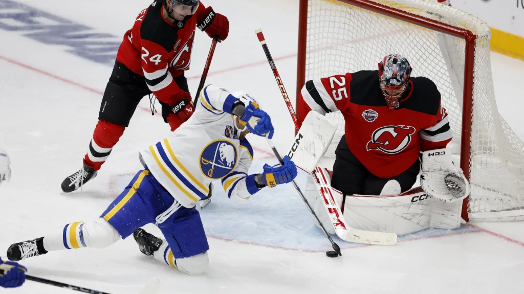 Brankář New Jersey Devils Jacob Markström