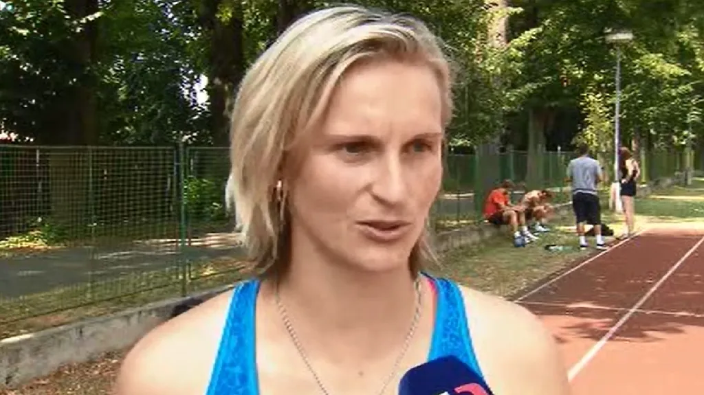 Špotáková absolvovala po pauze první trénink