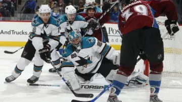 Zápas mezi Coloradem a San Jose