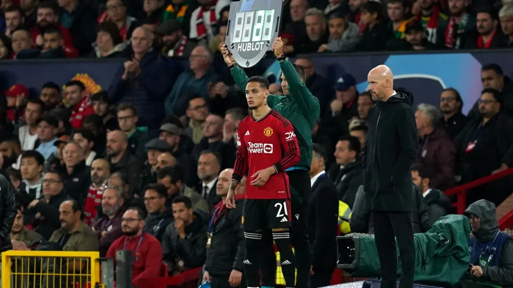 Trenér Manchesteru United Erik ten Hag 