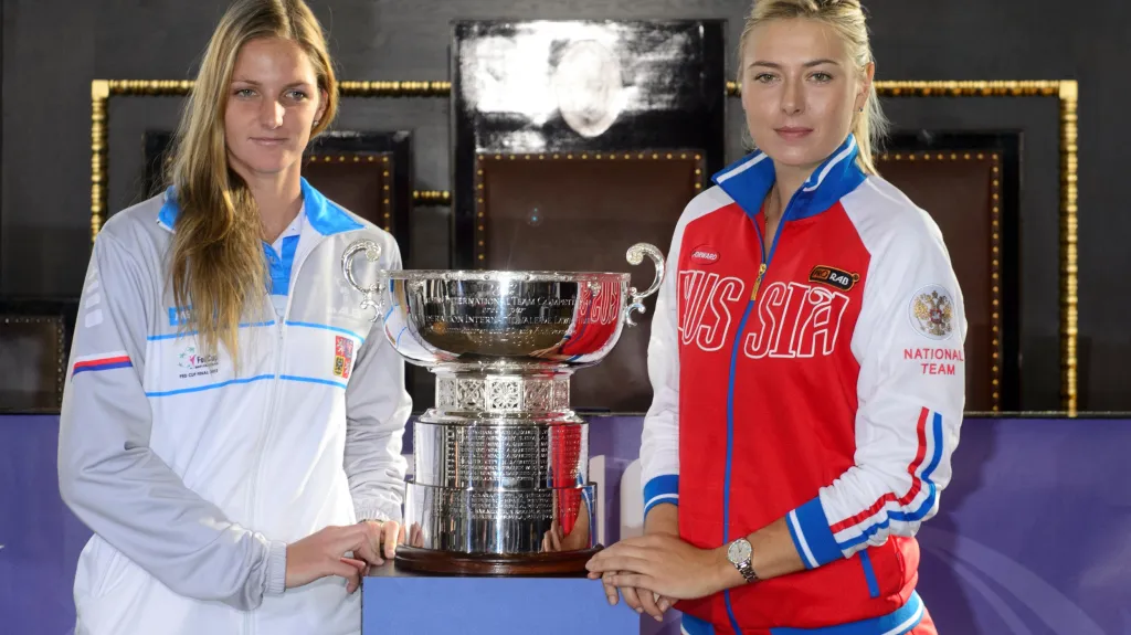 Karolína Plíšková a Maria Šarapovová