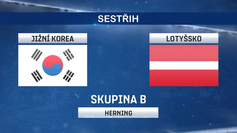 Sestřih utkání Jižní Korea - Lotyšsko