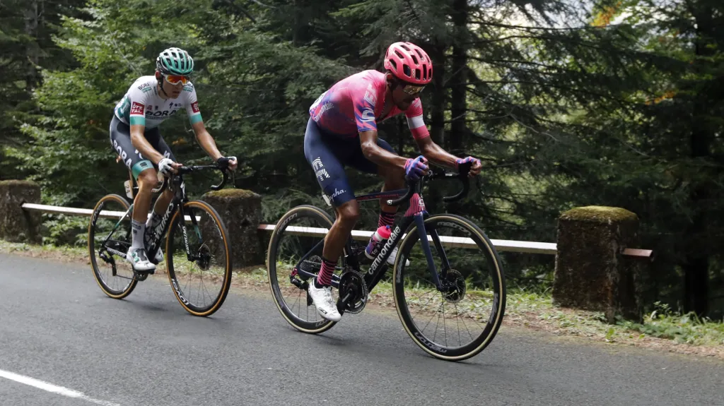 Lennard Kämna a Daniel Martínez